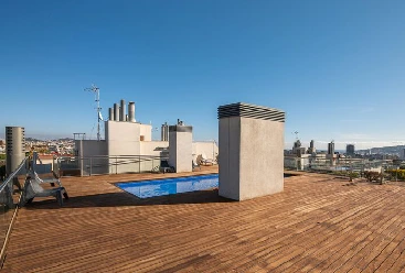 reforma completa de terraza comunitaria en Ayamonte